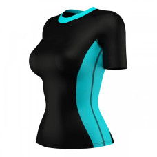 Ladies Compression Shirt Short Sleeve